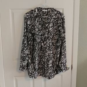 Calvin Klein button up shirt